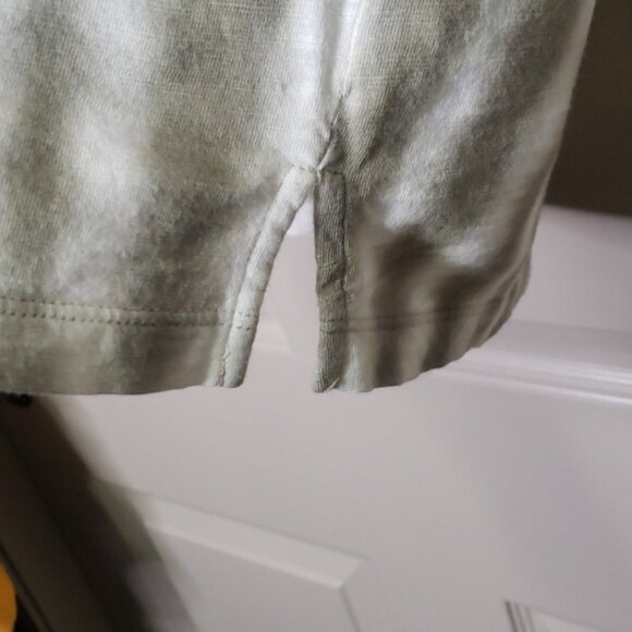 NWT Sanctuary green tie dye scoop neck pocket short sleeve t shirt size large - Picture 7 of 9